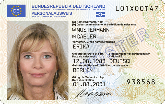 Personalausweis ab August 2021_Erika Mustermann