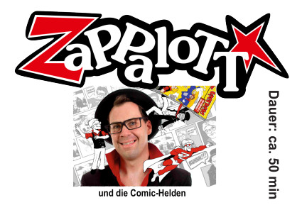 Zauberer Zappalott und die Comic-Helden
